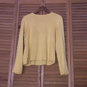 Yellow Long-Sleeved Shirt